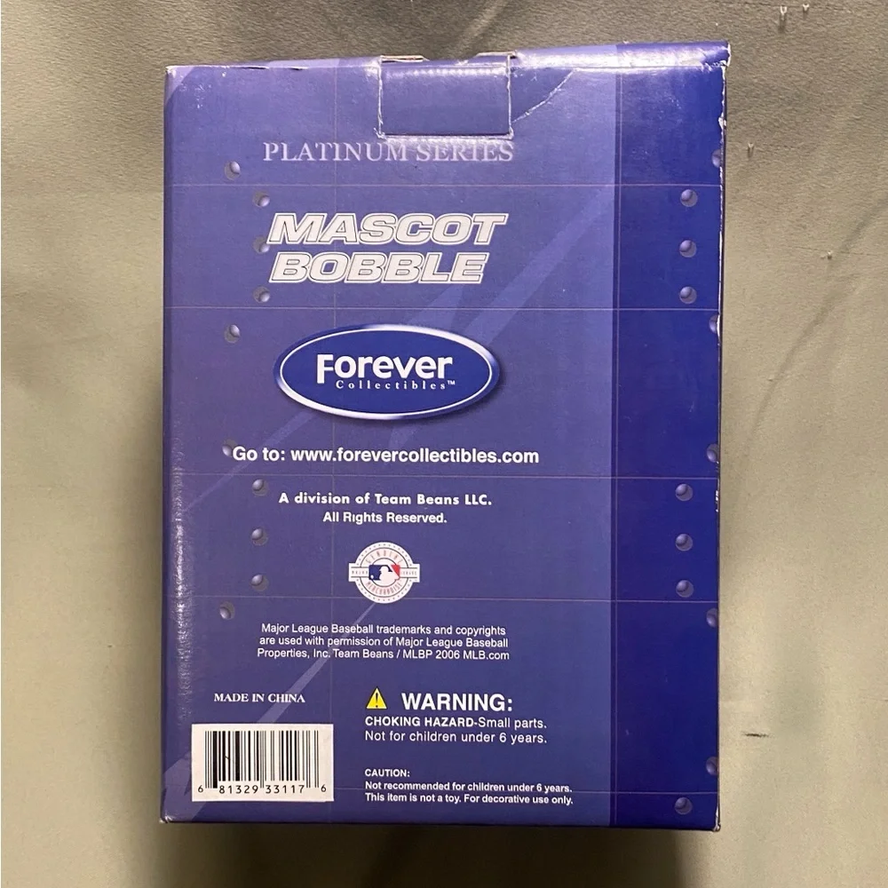 Vintage Phillies Limited  Phanatic Mascot Platinum Series Base  Bobblehead 8” - Picture 10 of 15